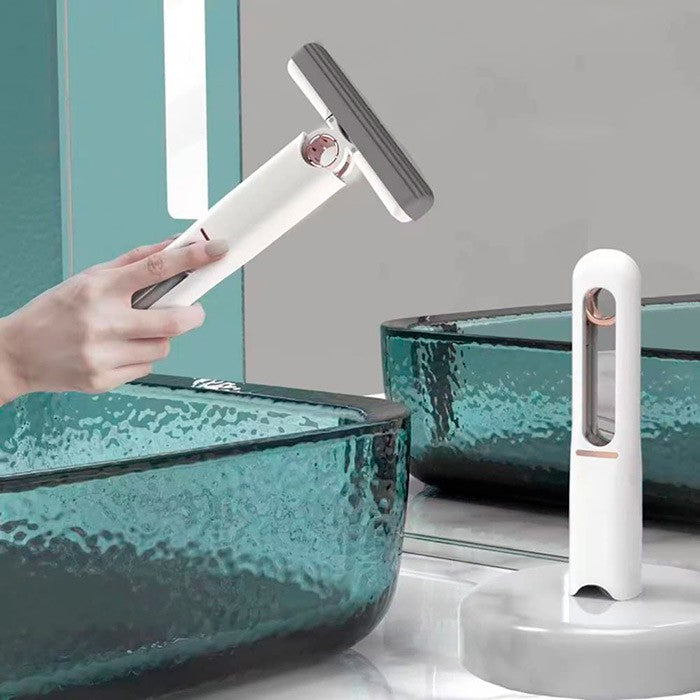 Mop mini portabil cu stoarcere | CleanHand - vivimall.ro