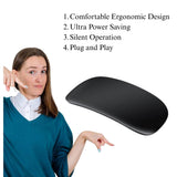 Mouse wireless FLIPPY M103 cu receiver USB 2.4GHz inclus, vedere din spate