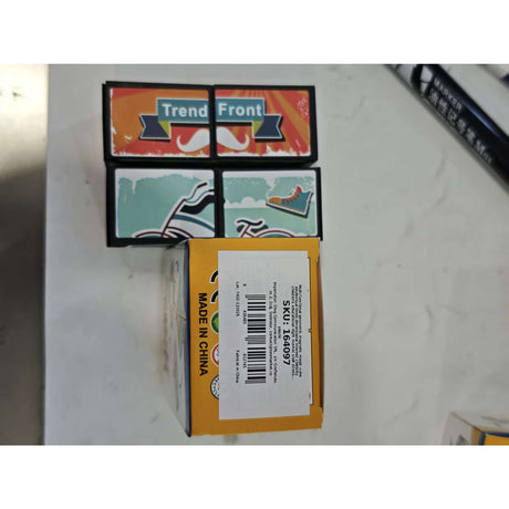 Jucarie Interactiva, Flippy, Magic Cube, Puzzle, Diferite Forme, Anti-stress, 8 x 8 x 3  cm, Multicolor