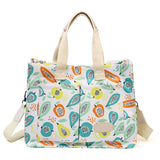 Geanta de Mana/Umar, Multifunctionala, Vivimall, Inchidere cu Capsa, Imprimeu Fructe, Material Textil, 33.5 x 25 x 14.5 cm, Multicolor - vivimall.ro