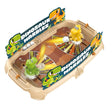 Joc de Masa Interactiv Dino Marbles pentru Copii, Vivimall, 4 Mingi, Tabela Scor, 40.7x27x14 cm, Maro - vivimall.ro