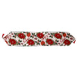 Napron Decorativ pentru Masa, Vivimall, Model Flori, Tematica Craciun, 35 x 180 cm, Rosu - vivimall.ro