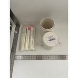 Set 14 Pensule de Machiaj cu Peri Moi, Vivimall, cu Suport pentru Depozitare, Bej - vivimall.ro