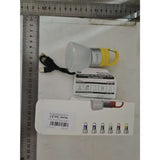 Lampa Portabila, Flippy, de Voiaj/Camping, Incarcare USB, IPX5, LED RGB, din ABS, 300 mAh, 10 x 5.5 x 5.5 cm, Galben