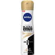 Antiperspirant Deo Spray, NIVEA, Invisible Black White Silky Smooth, 150 ml - vivimall.ro