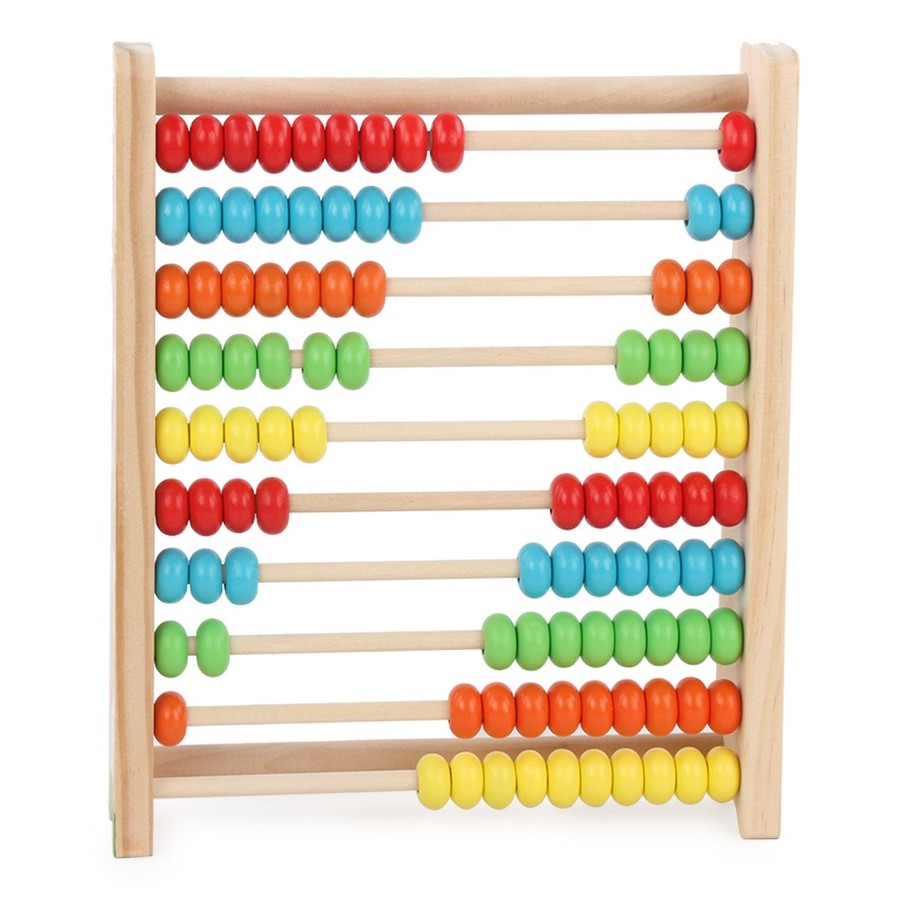 Fa pultok, ökológiai festék, 10 szál x 10 gyöngy, 4-6 éves korig 