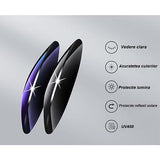 Napszemüveg, polarizált, vezetéshez, kerékpározáshoz, dioptriás szemüveg felett is viselhető, 400 UV, fekete lencsével a védelem érdekében, fekete keret