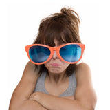 Ochelari Deghizare, Vivimall, Marime Exagerata, din Plastic, 26 x 9 cm, Portocaliu - vivimall.ro