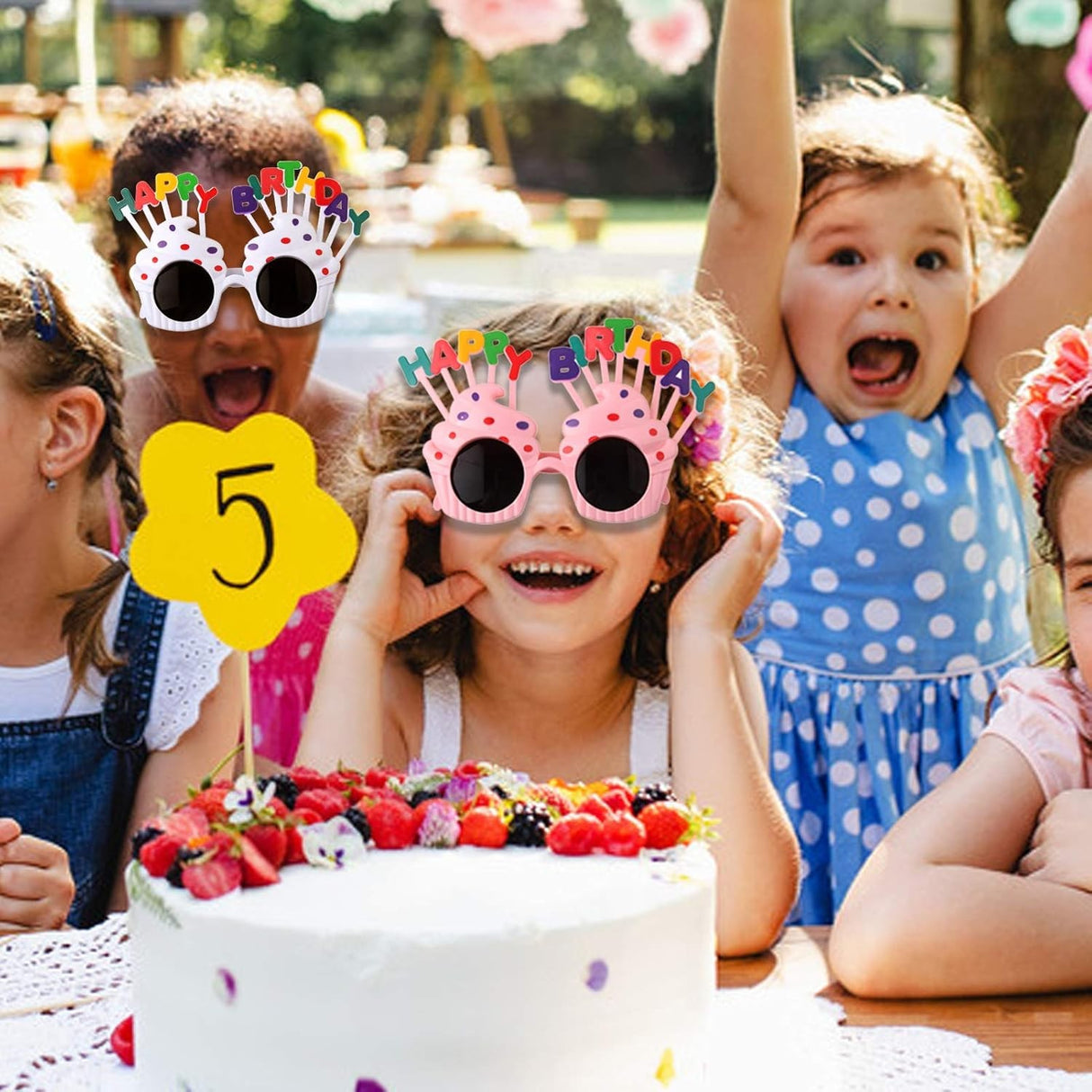 Ochelari Happy Birthday Prajiturele | FunFest