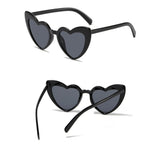 Ochelari in Forma de Inima, Vivimall, pentru Petrecerea Burlacitelor, Tematica Nunta, Protectie Soare, 14.7x4.9x14.2 cm, Negru - vivimall.ro