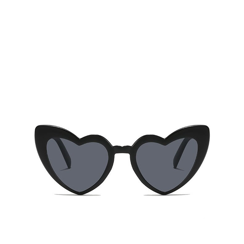 Ochelari in Forma de Inima, Vivimall, pentru Petrecerea Burlacitelor, Tematica Nunta, Protectie Soare, 14.7x4.9x14.2 cm, Negru - vivimall.ro