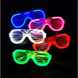 Pachet ochelari petrecere LED Vivimall, dimensiuni 12x20x2 cm, accesoriu festival și club