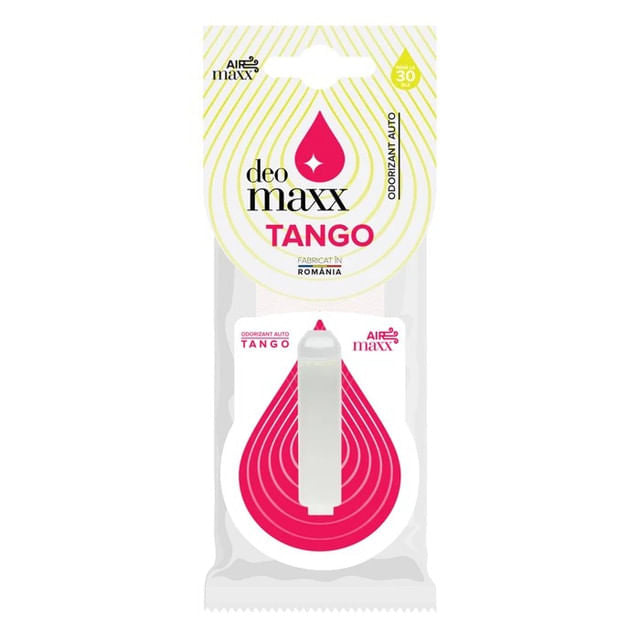 Odorizant auto fiola DeoMaxx Airmaxx, Tango, 1 unitate - prospețime continuă