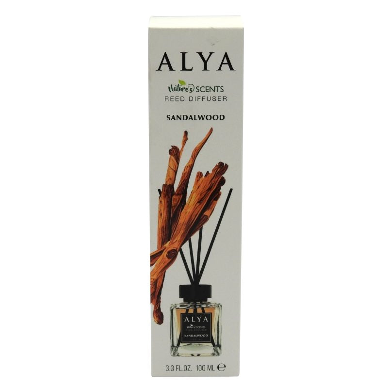 Szobaillatosító Diffúzorral, Alya, 100 ml Szantálfa