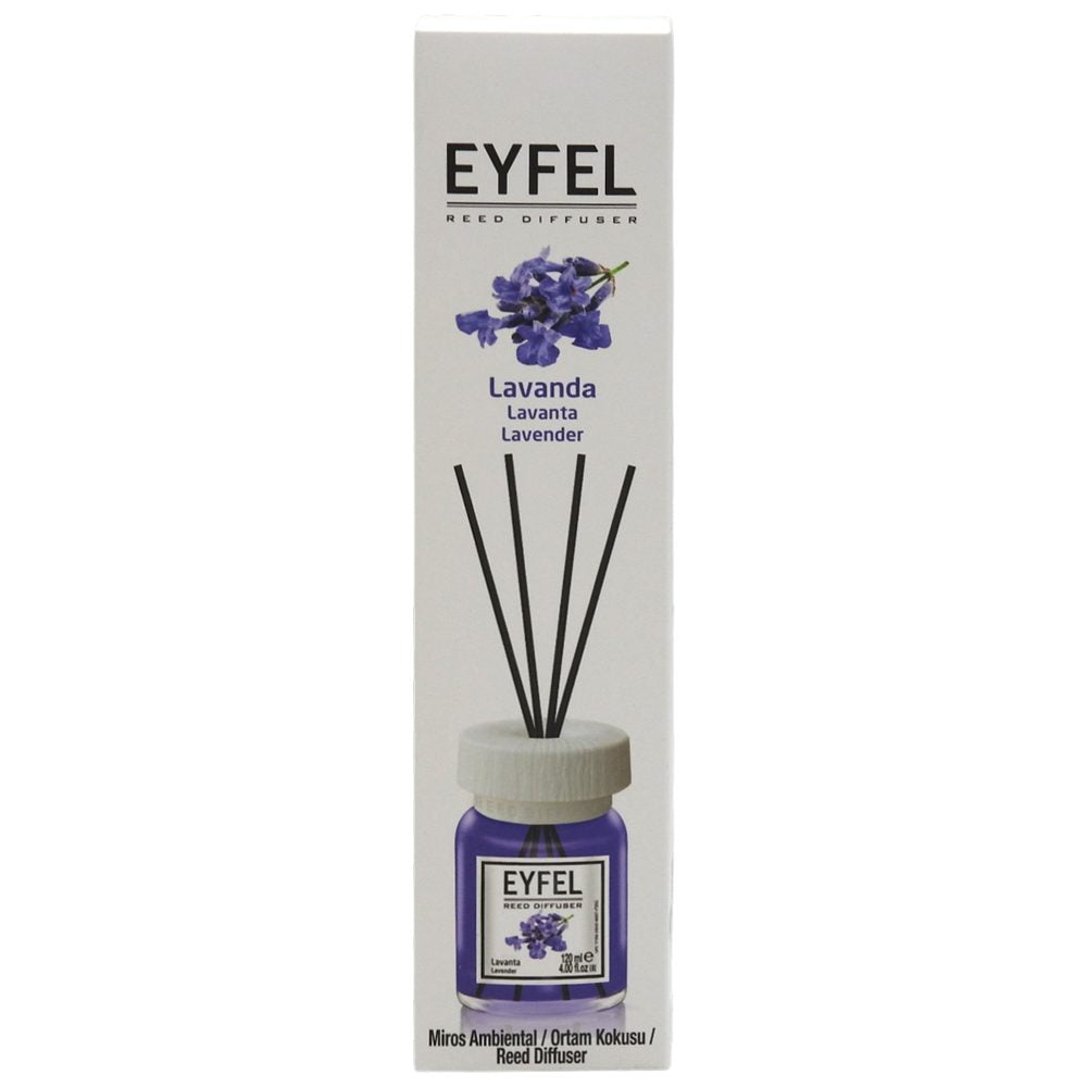 Eyfel Szobaillatosító Diffúzorral, 120 ml Levendula