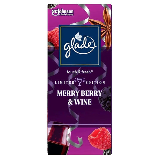 Odorizant, Glade Microspray, Camera Rezerva 10 ml Merry Berry Wine
