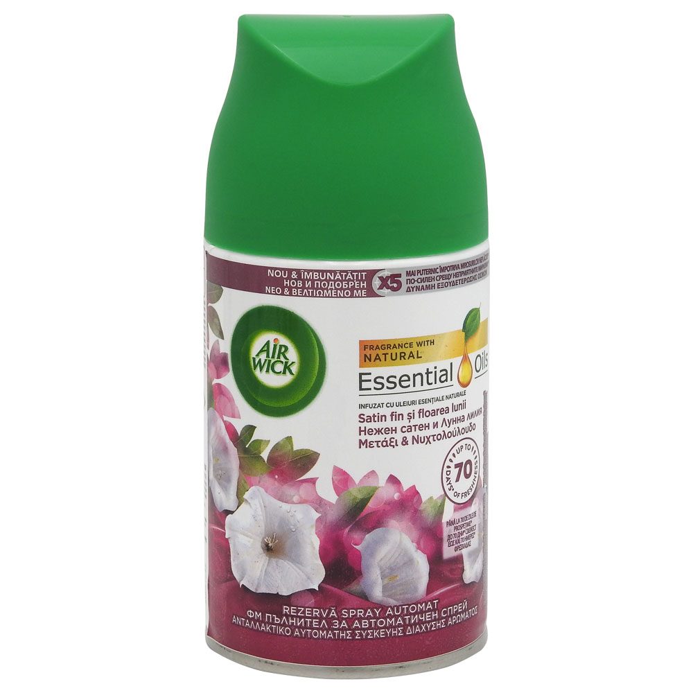 Légfrissítő utántöltő, Airwick, 250 ml Smooth Satin és Moon Lilly