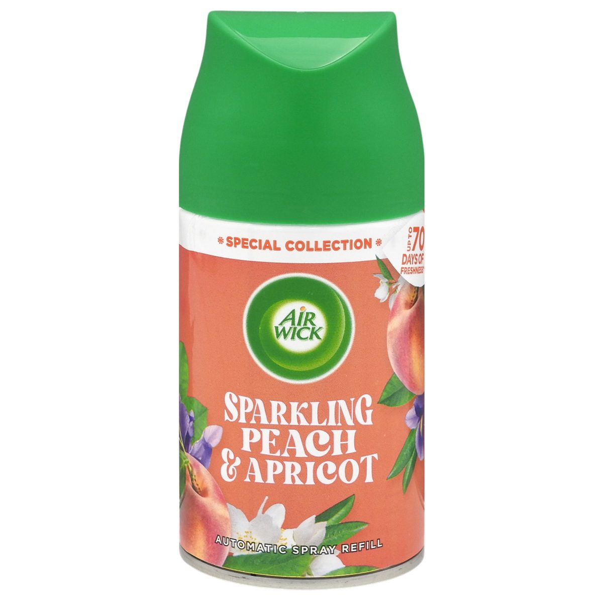Légfrissítő utántöltő, Airwick, 250 ml, Szikrázó őszibarack és kajszibarack
