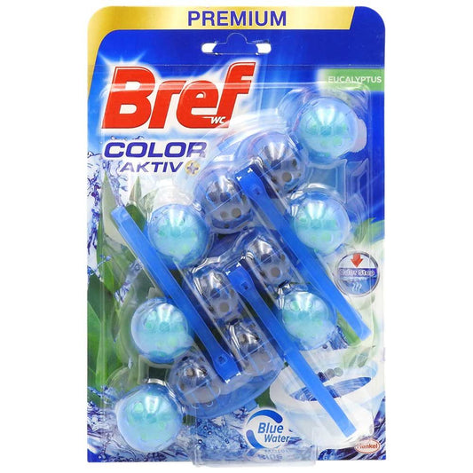 Odorizant WC, Bref, Bile Color Aktiv 3 X 50 g Eucalipt