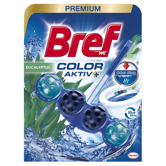Odorizant WC, Bref, Bile Color Aktiv 50 g Eucalyptus