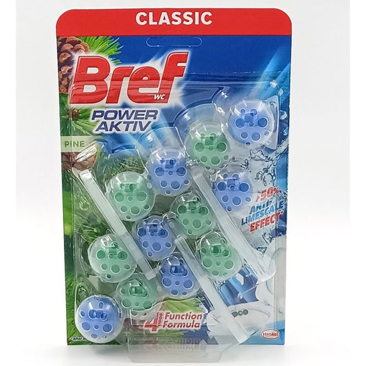 Odorizant WC, Bref, Bile Power Aktiv 3 X 50 g Pine