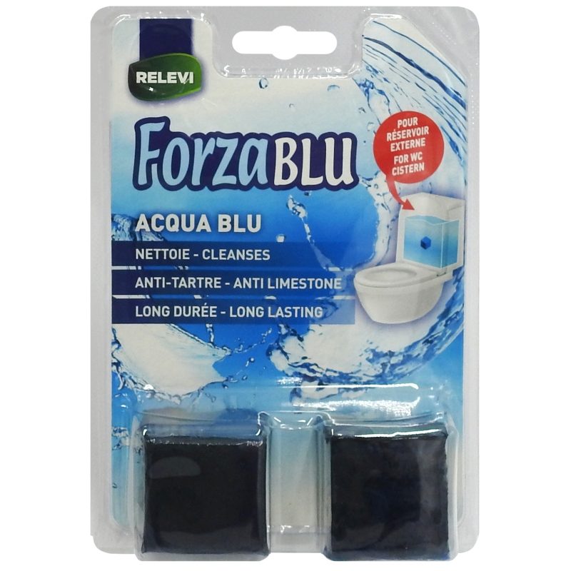 WC illatosító, Relevi Granforte, Két darabos kiszerelés 2 X 50 g Acqua Blu