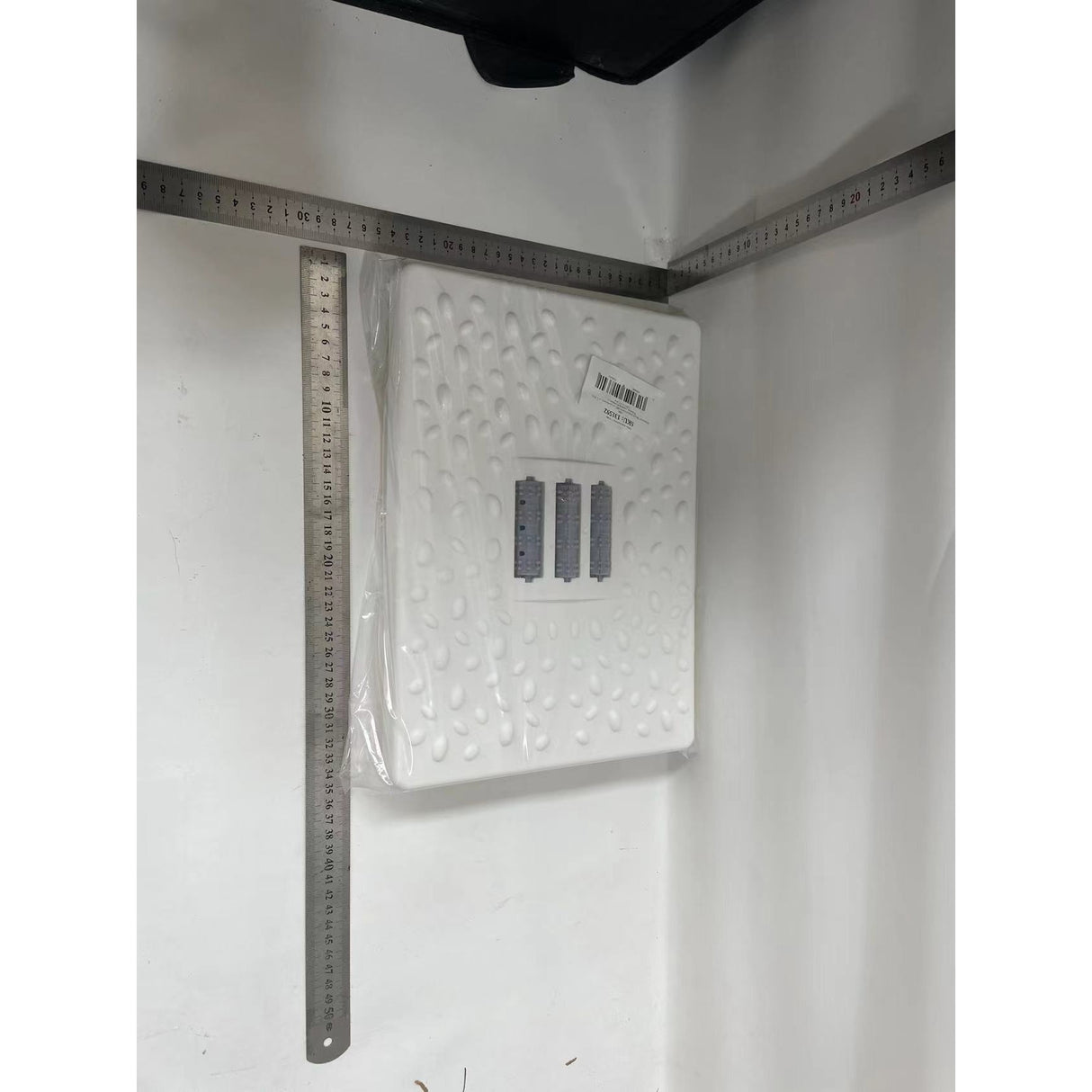 Suport Ergonimic pentru Picioare, Vivimall, Plastic, cu Role de Masaj pentru Talpi, pentru Birou, Usor de Transportat, Detasabil, 33.5x24x12 cm, Alb - vivimall.ro