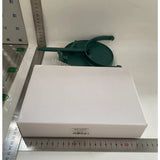 Oglina Cosmetica cu Picior, Vivimall, HD, Rotire 360 Grade, 15 cm Diametru, Suport Bijuterii Baza Rotunda + 2 Brate, Model cu Urechi, 31 x 14.5 x 15 cm, din Plastic, Albastru/Galben - vivimall.ro