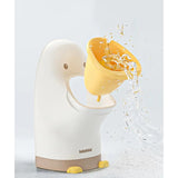 Olita tip Pisoar pentru Copii, Vivimall, +1an, Portabila, Design Ratusca, Model Prietenos, Non-Toxic, Usor de Curatat, 23.3 x 24 x 43 cm, Alb/Galben - vivimall.ro