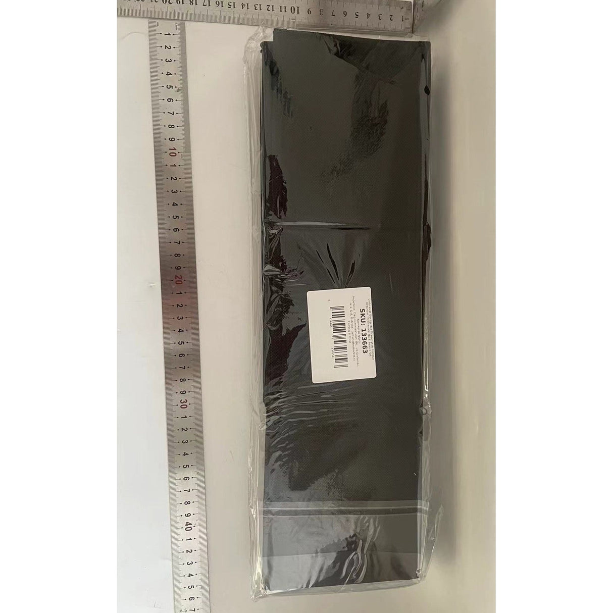 Organizator pentru Sertar, Vivimall, 3 Marimi, pentru Lenjerie, Tricouri, Sosete, 6 Piese, Pliabil, Stivuibil, din Tesatura, Negru - vivimall.ro