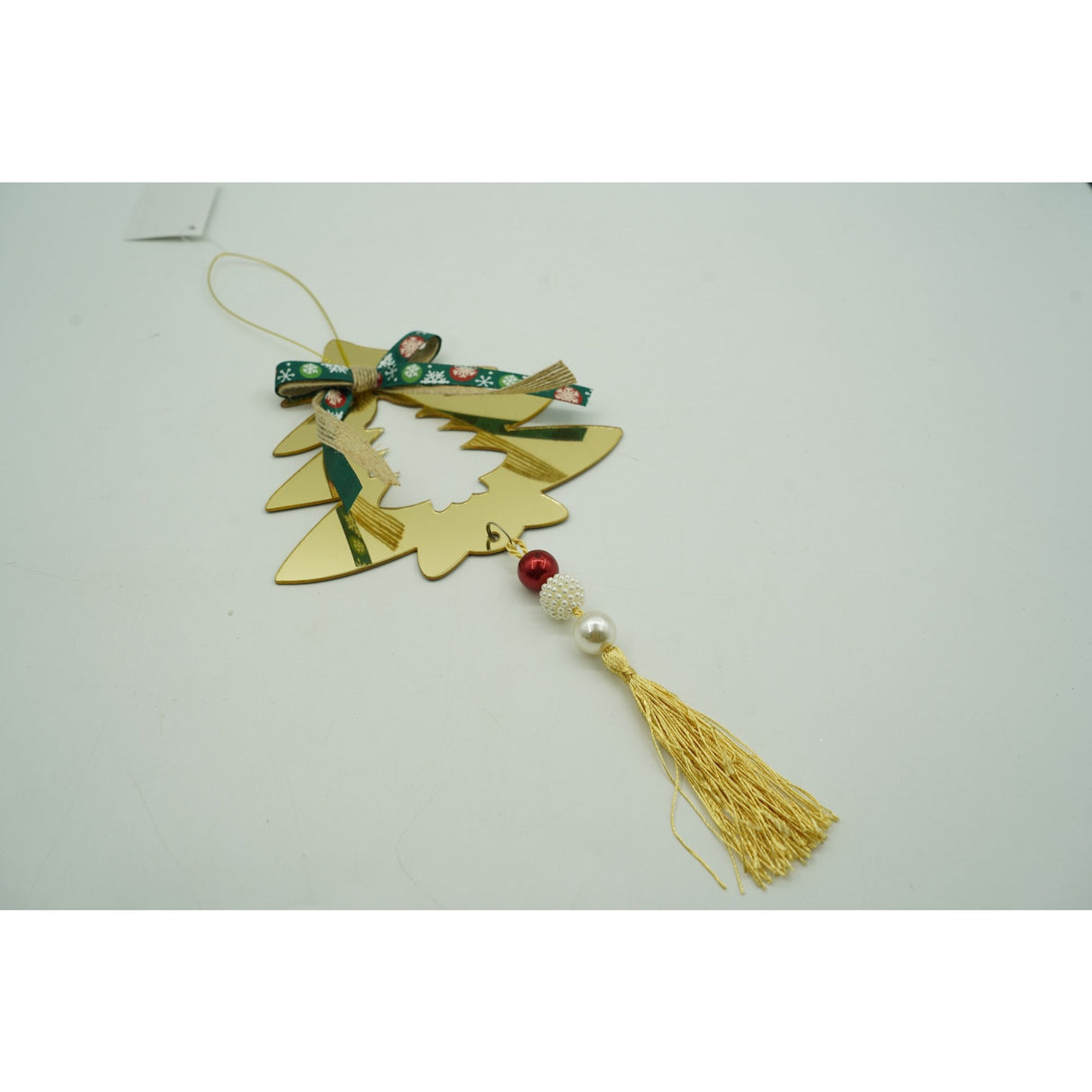 Ornament brad, Flippy, Brad, Auriu, Lucios, 14*26CM, Acril, Interior/ Exterior - vivimall.ro