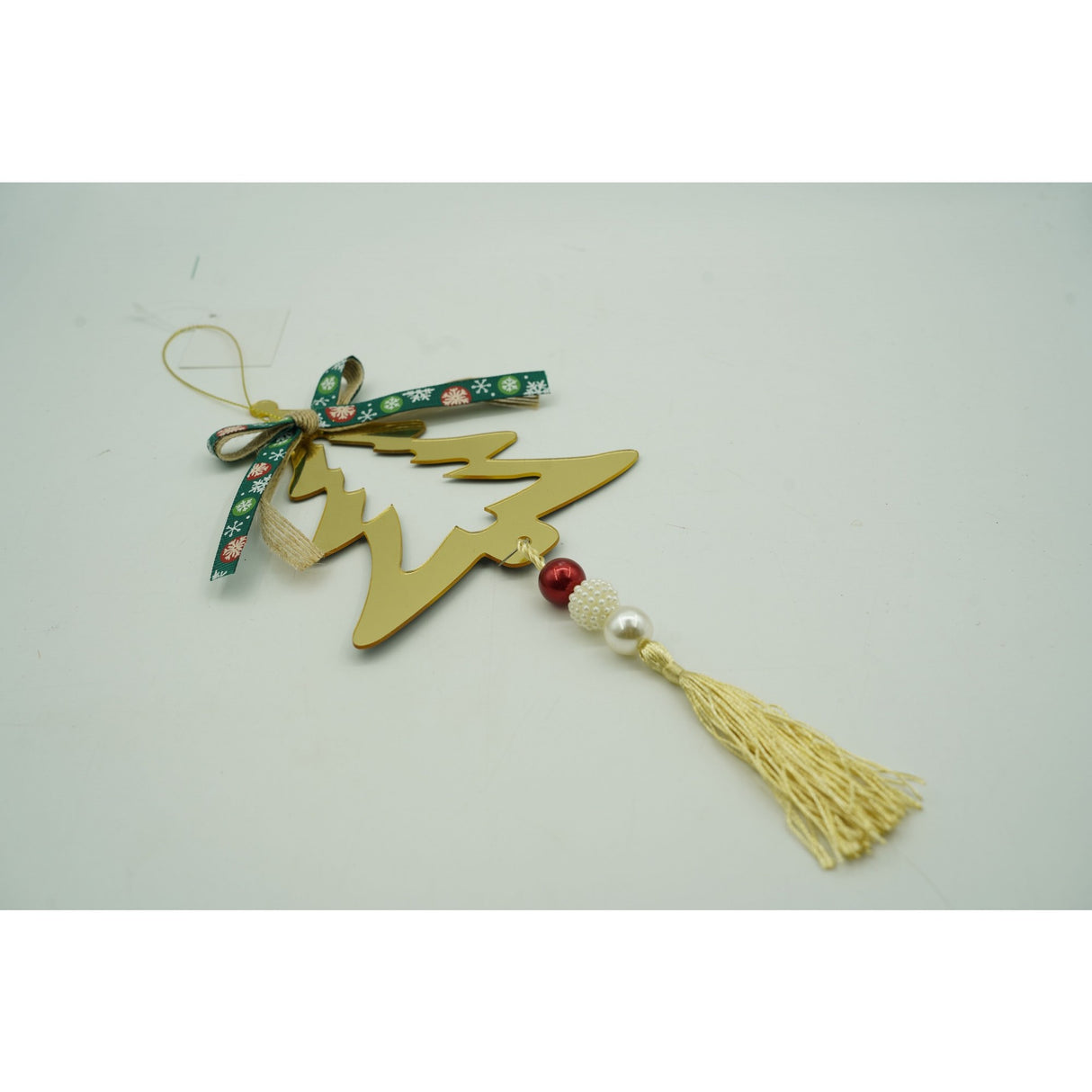 Ornament brad, Flippy, Brad, Auriu, Lucios, 15*28CM, Acril, Interior/ Exterior - vivimall.ro