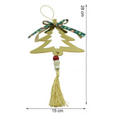 Ornament brad, Flippy, Brad, Auriu, Lucios, 15*28CM, Acril, Interior/ Exterior - vivimall.ro