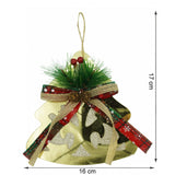Ornament brad, Vivimall, Brad, Auriu, Lucios, 16*17CM, Acril, Interior/ Exterior - vivimall.ro