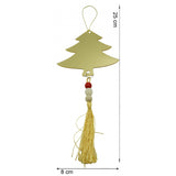 Ornament brad, Flippy, Brad, Auriu, Lucios, 8*25CM, Acril, Interior/ Exterior - vivimall.ro