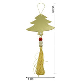 Ornament brad, Flippy, Brad, Auriu, Lucios, 8*25CM, Acril, Interior/ Exterior - vivimall.ro