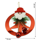 Ornament brad, Flippy, Brad cu clopotei, Rosu, Lucios, 15*20CM, Acril, Interior/ Exterior - vivimall.ro
