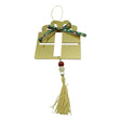 Ornament brad, Vivimall, Cadou, Auriu, Lucios, 16*28CM, Acril, Interior/ Exterior - vivimall.ro