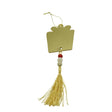 Ornament brad, Vivimall, Cadou, Auriu, Lucios, 8*25CM, Acril, Interior/ Exterior - vivimall.ro