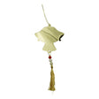Ornament brad, Vivimall, Clopotei, Auriu, Lucios, 10*23CM, Acril, Interior/ Exterior - vivimall.ro