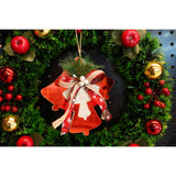Ornament brad, Vivimall, Clopotei, Rosu, Lucios, 15*15CM, Acril, Interior/ Exterior - vivimall.ro