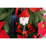 Ornament brad, Vivimall, Clopotel, Rosu, Lucios, 15*20CM, Acril, Interior/ Exterior - vivimall.ro