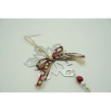 Ornament brad, Flippy, Fulg de nea, Argintiu, Lucios, 14*26CM, Acril, Interior/ Exterior - vivimall.ro