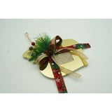 Ornament brad, Vivimall, Inima, Auriu, Lucios, 15*16CM, Acril, Interior/ Exterior - vivimall.ro