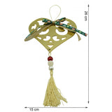 Ornament brad, Flippy, Inima, Auriu, Lucios, 15*26CM, Acril, Interior/ Exterior - vivimall.ro