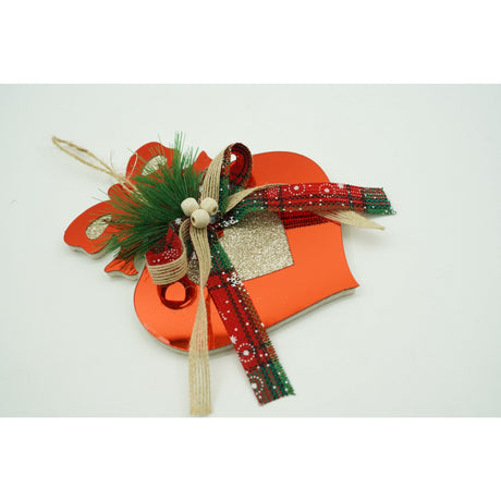 Ornament brad, Vivimall, Inima, Rosu, Lucios, 15*15CM, Acril, Interior/ Exterior - vivimall.ro