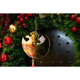 Ornament brad, Flippy, Luna, Auriu, Lucios, 10*25CM, Acril, Interior/ Exterior - vivimall.ro