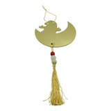 Ornament brad, Flippy, Luna, Auriu, Lucios, 10*25CM, Acril, Interior/ Exterior - vivimall.ro