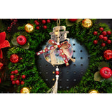 Ornament brad, Vivimall, Om de zapada, Argintiu, Lucios, 14*26CM, Acril, Interior/ Exterior - vivimall.ro