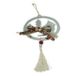 Ornament brad, Vivimall, Pasare, Argintiu, Lucios, 14*26CM, Acril, Interior/ Exterior - vivimall.ro
